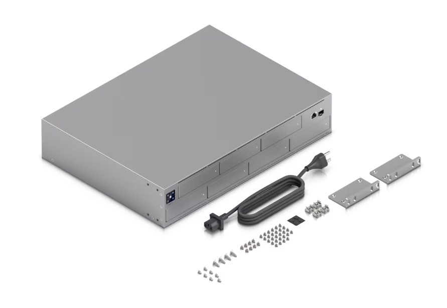 Ubiquiti UNAS Pro in the box